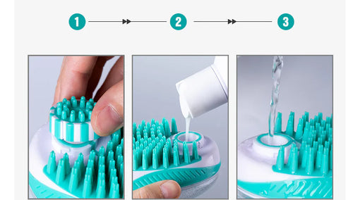 PuraPawFect SpaEase Massaging Bath Brush