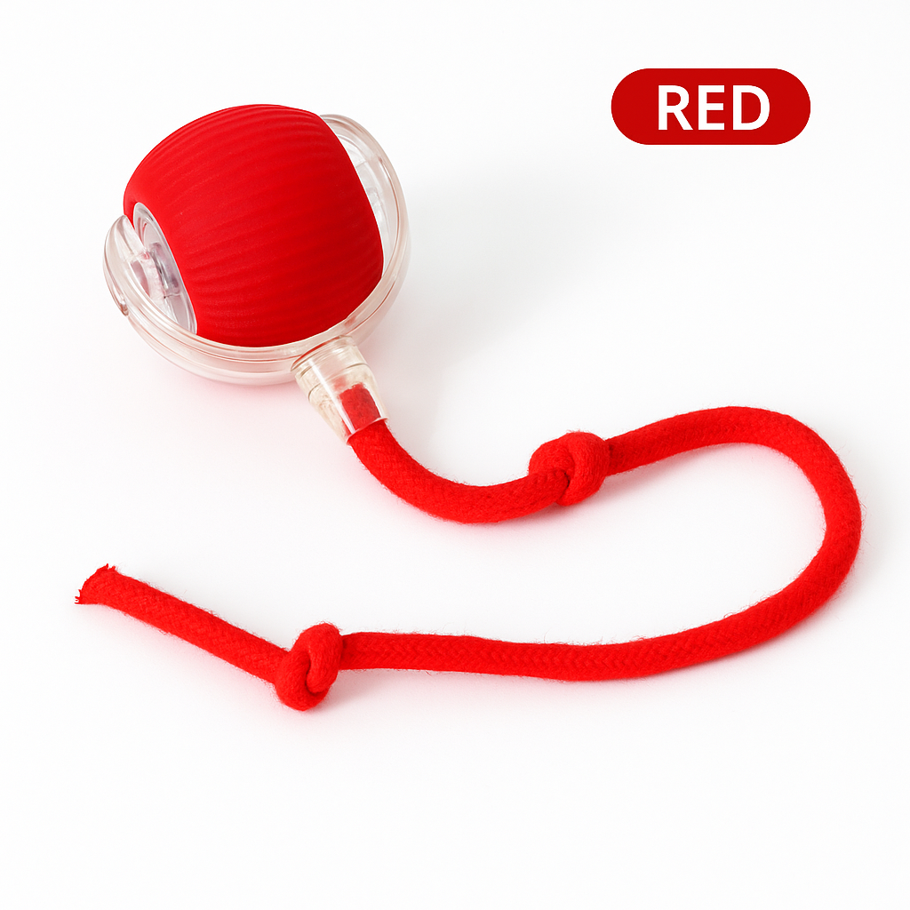 PurrPlay AutoTease Ball – Smart Interactive Cat Toy