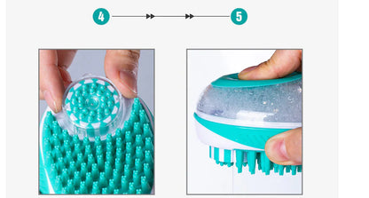 PuraPawFect SpaEase Massaging Bath Brush